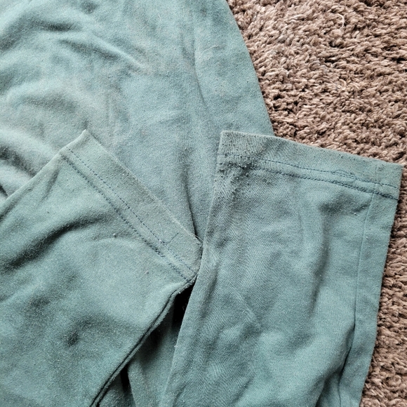 Styles To Go Vintage Green Skinny Sweatpants Lightweight Woman's Size Small - Picture 4 of 9